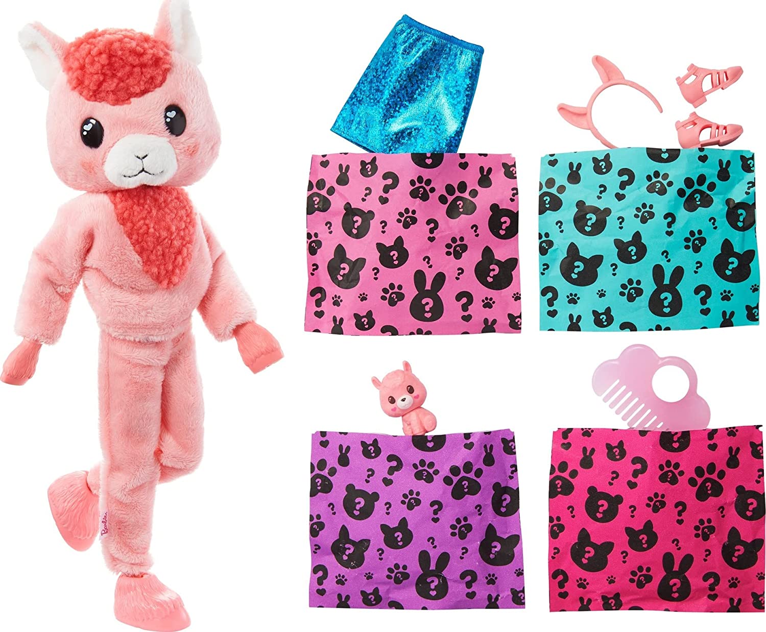 BARBIE Cutie Reveal Llama Fantasy Series Doll & Accessories