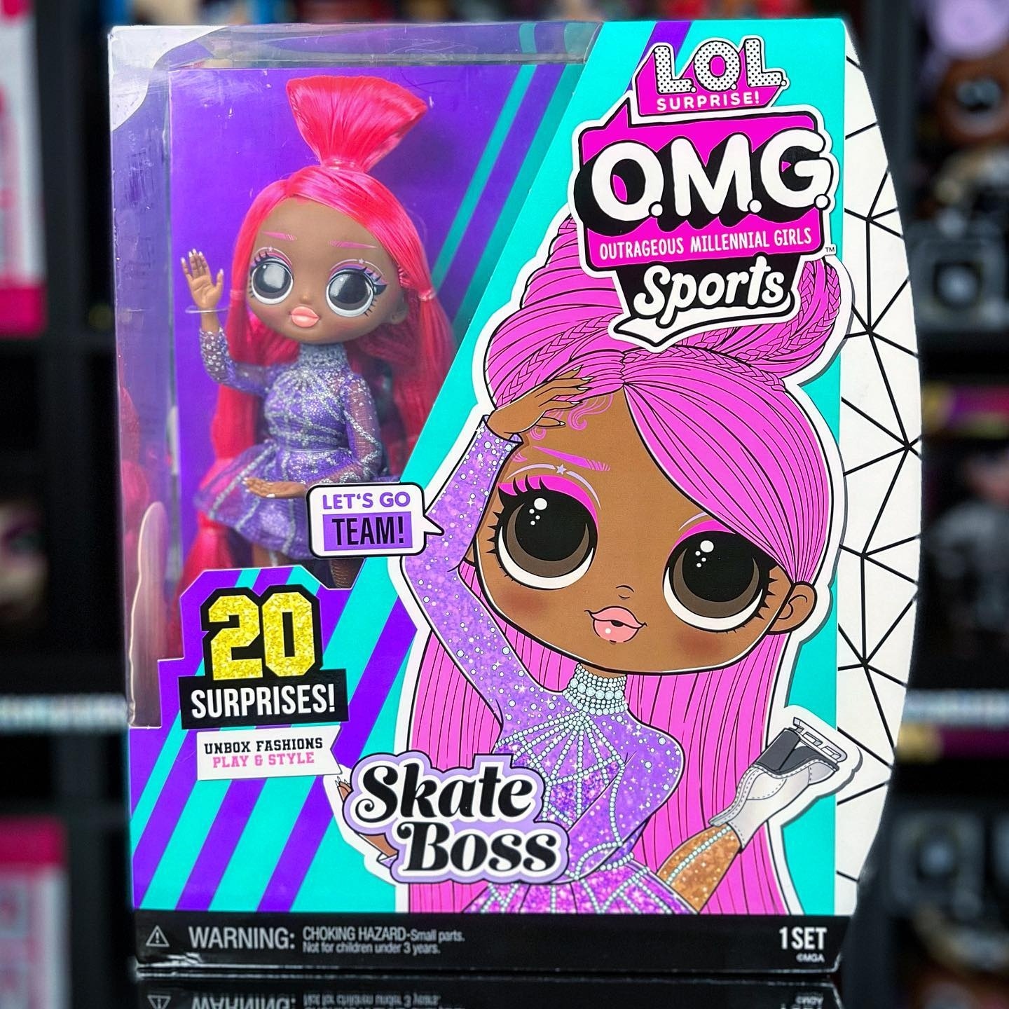 Lol ice skater best sale doll