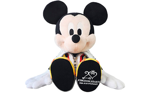 Kingdom Hearts 20th Anniversary King Mickey Plush