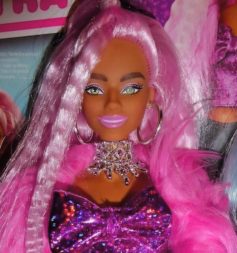 Barbie Extra Deluxe doll in real life