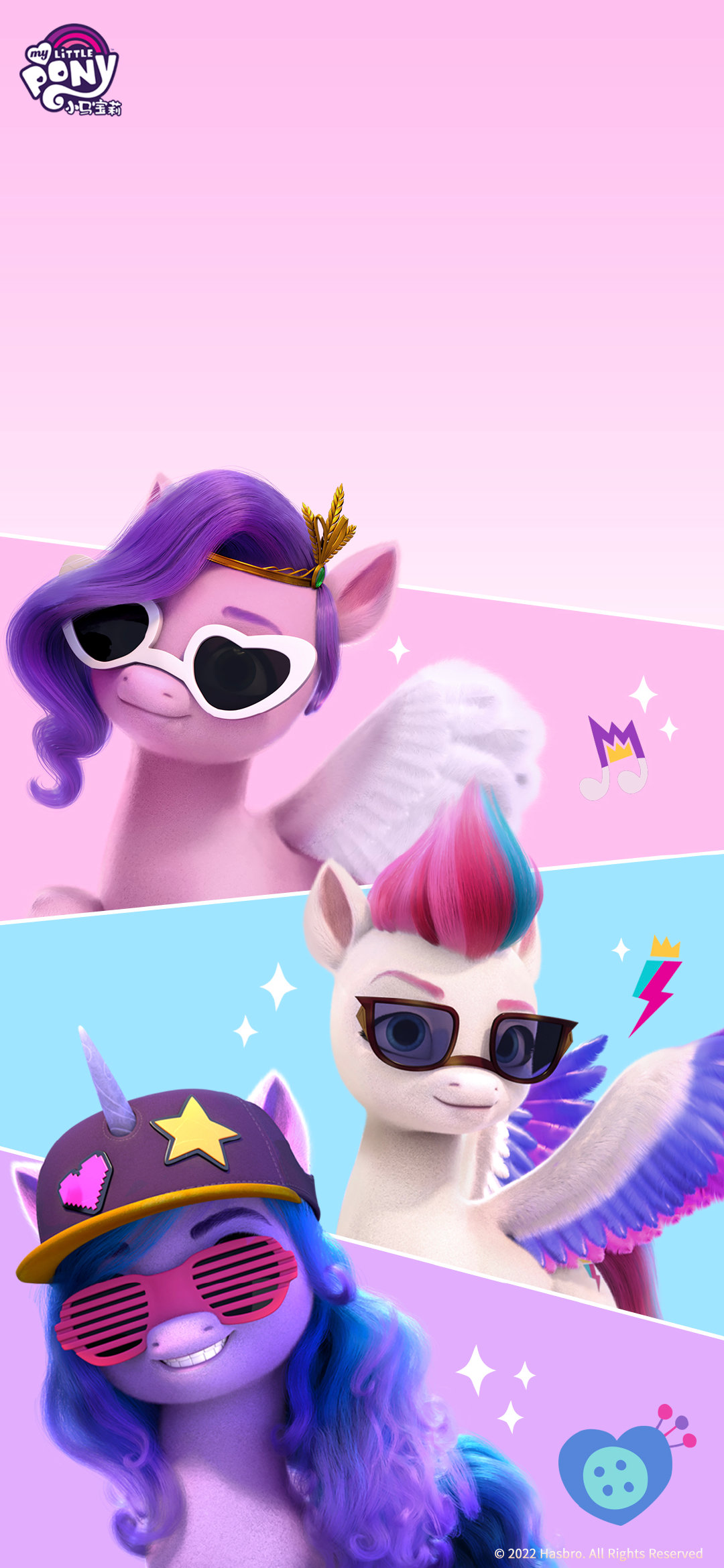 My Little Pony new generation mobile wallpapers and profile pictures with  ponies 