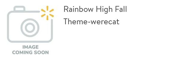 Rainbow High Warecat doll halloween 2022