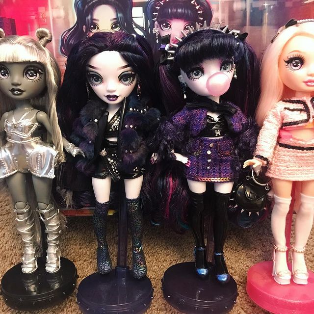 Rainbow High Shadow High 2 pack dolls set: Naomi and Veronica Storm