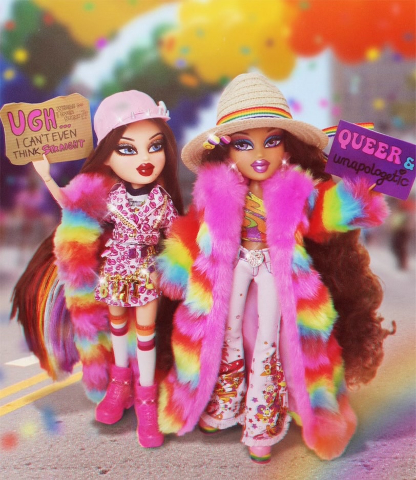 Bratz Designer Pride Doll set 2022 with Roxxi and Nevra