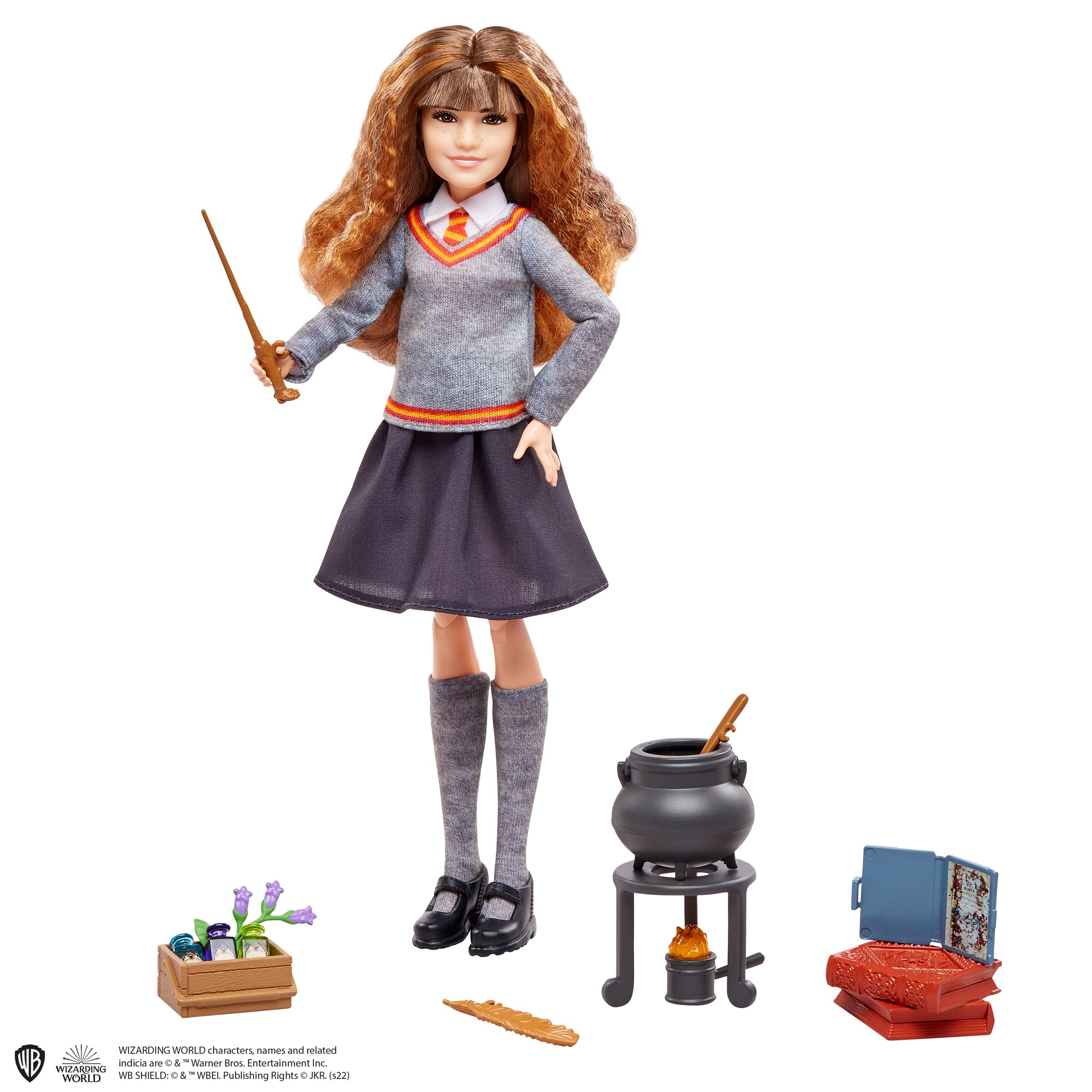 Mattel Poupée Harry Potter Hermione Granger et la potion de jus riche