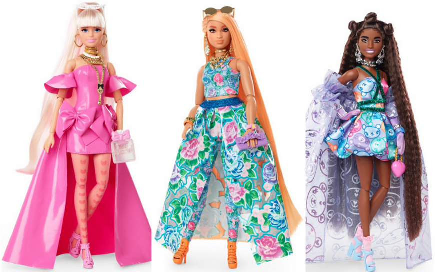 Barbie Extra Fancy dolls