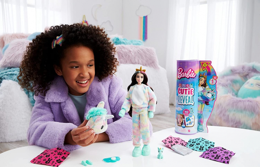 Barbie Cutie Reveal Series 2 Unicorn doll