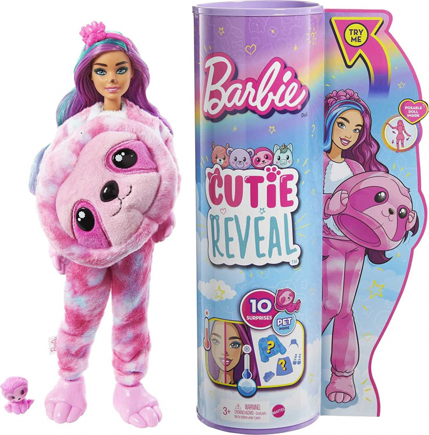 Barbie Cutie Reveal Series 2 Sloth