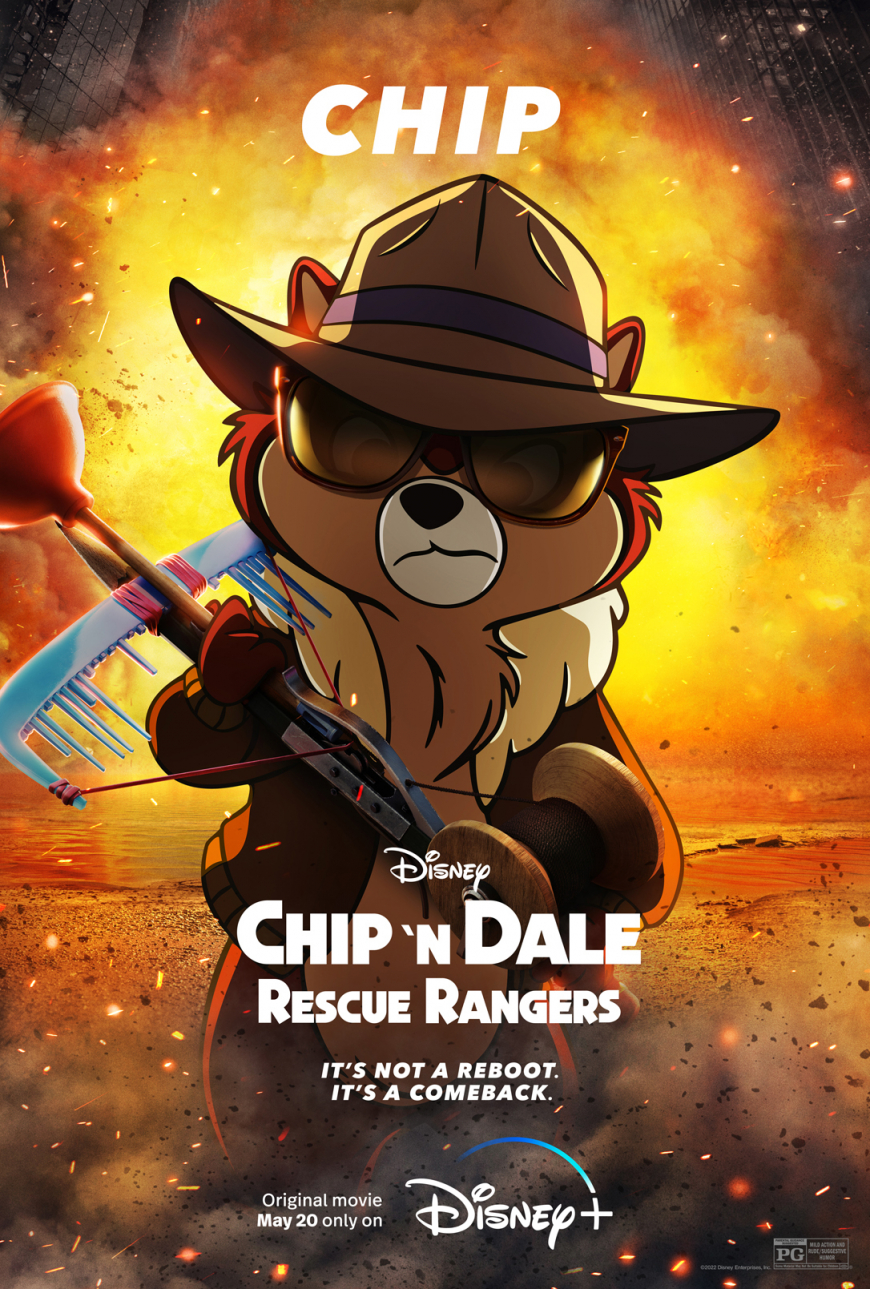 Chip n’ Dale: Rescue Rangers 2022 character posters