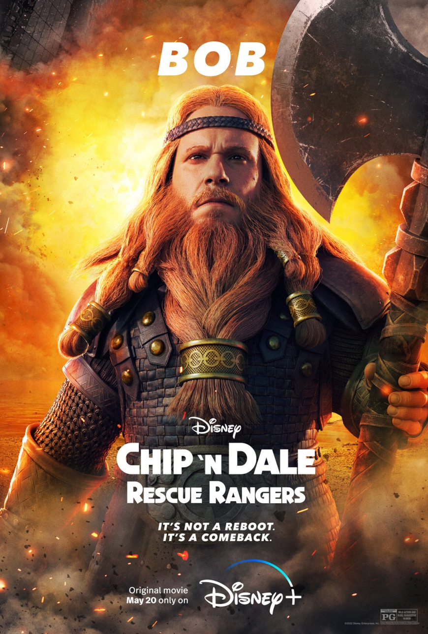 Chip n’ Dale: Rescue Rangers 2022 character posters