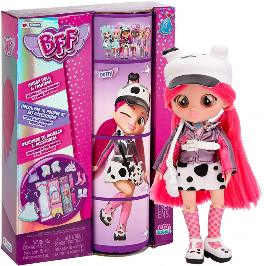 Cry Babies BFF Dotty doll