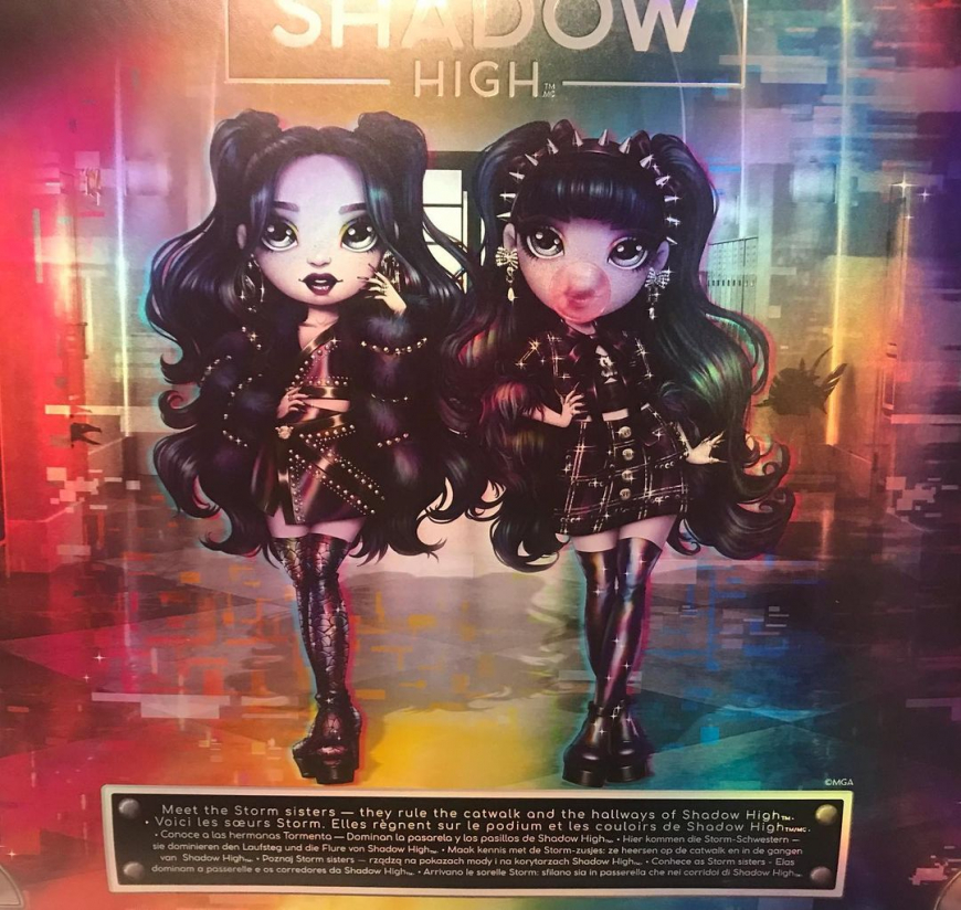 Rainbow High Shadow High 2 pack dolls set: Naomi and Veronica Storm