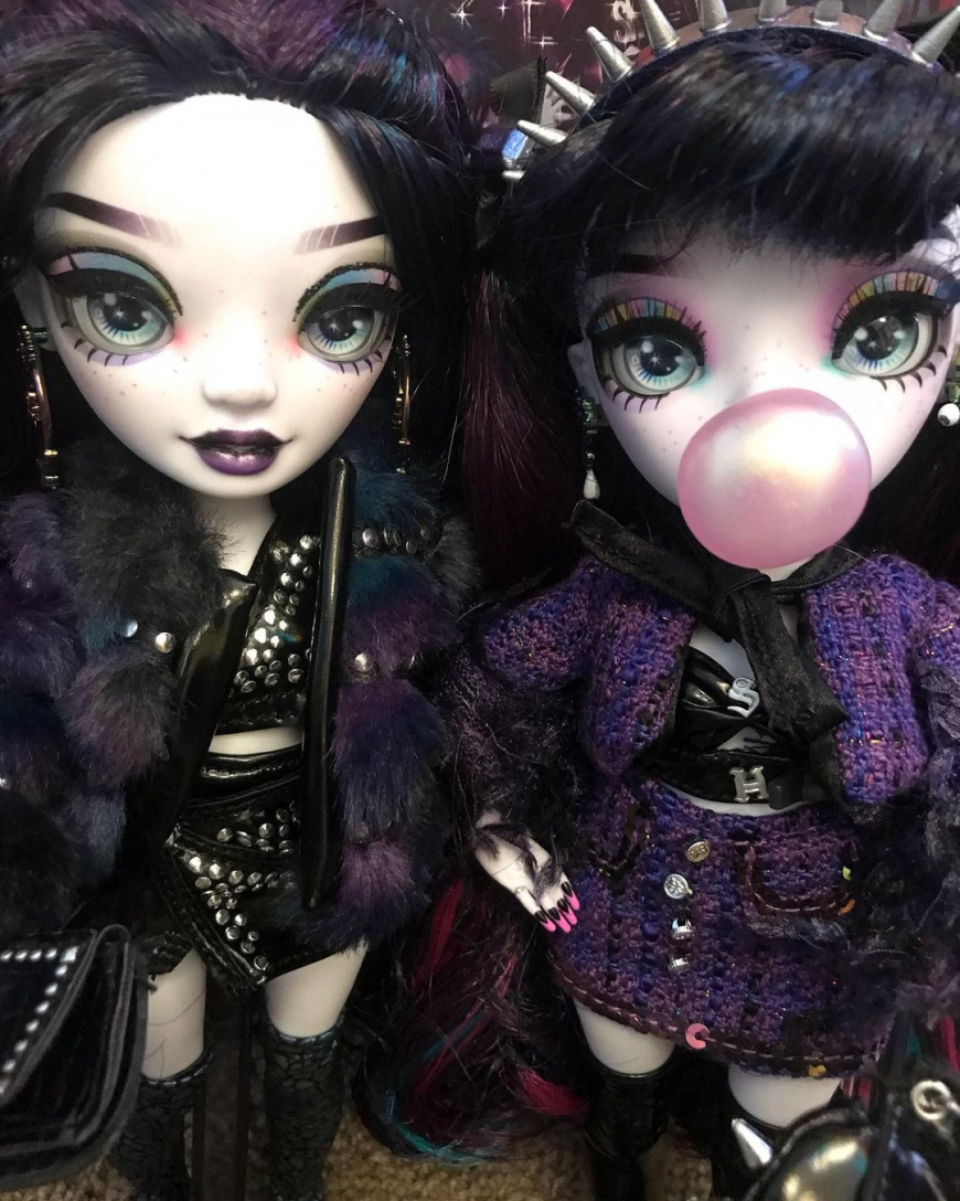 Rainbow High Shadow High 2 pack dolls set: Naomi and Veronica Storm