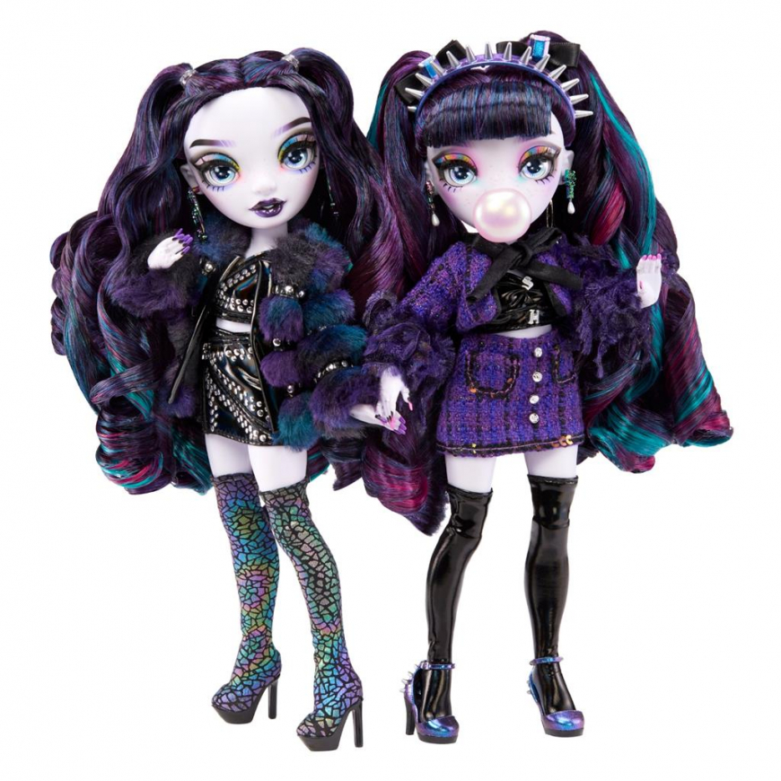 Rainbow High Shadow High 2 pack dolls set: Naomi and Veronica Storm and their outfits