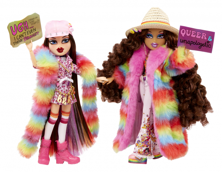 Bratz Designer Pride Doll set 2022 with Roxxi and Nevra