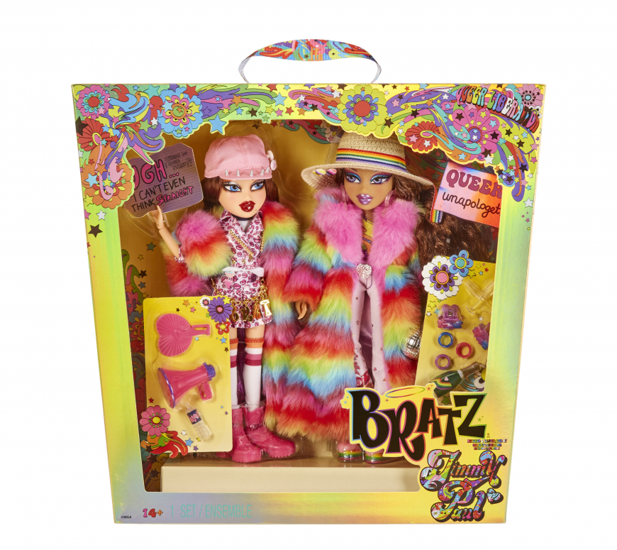 Bratz Designer Pride Doll set 2022 with Roxxi and Nevra