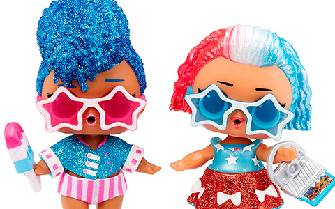 LOL Surprise Summer Dayz 4th July limited edition dolls