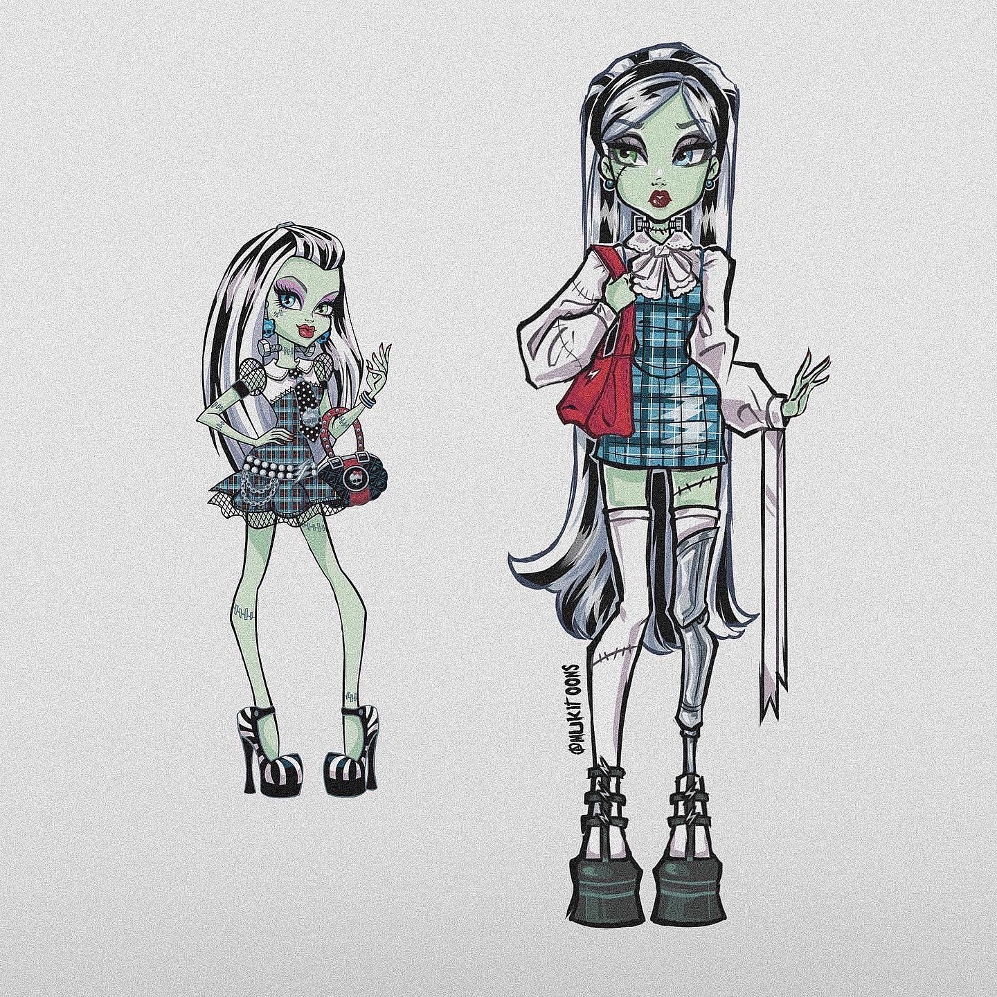 Top more than 72 monster high sketches best - in.eteachers