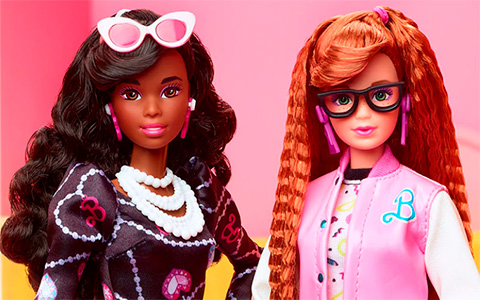 Barbie Rewind dolls 2022 Steffie and Asha  – Schoolin' Around and Sophisticated Style