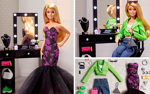 BarbieStyle Fashion Studio and Doll Set