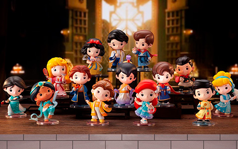 Pop Mart Disney Princess: Han Chinese Costume Series figures