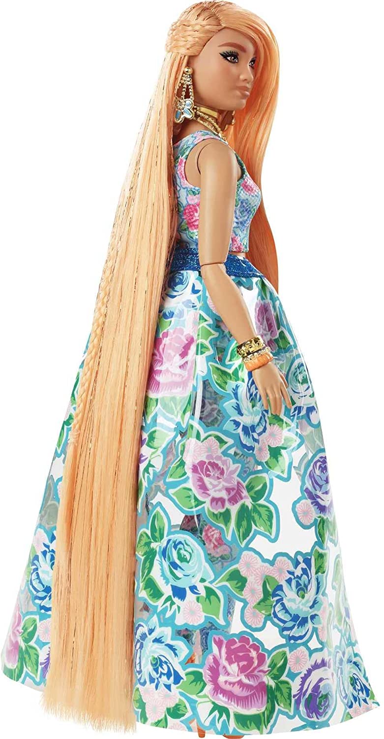 Barbie Extra Fancy in Floral Dress HHN14