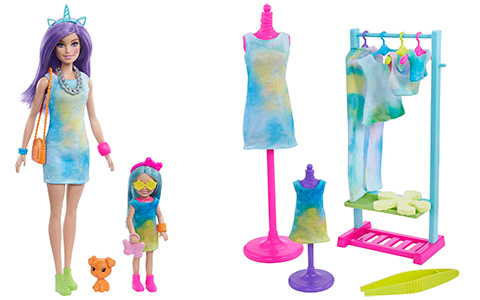 Barbie Color Reveal Tie Dye Fashion Maker