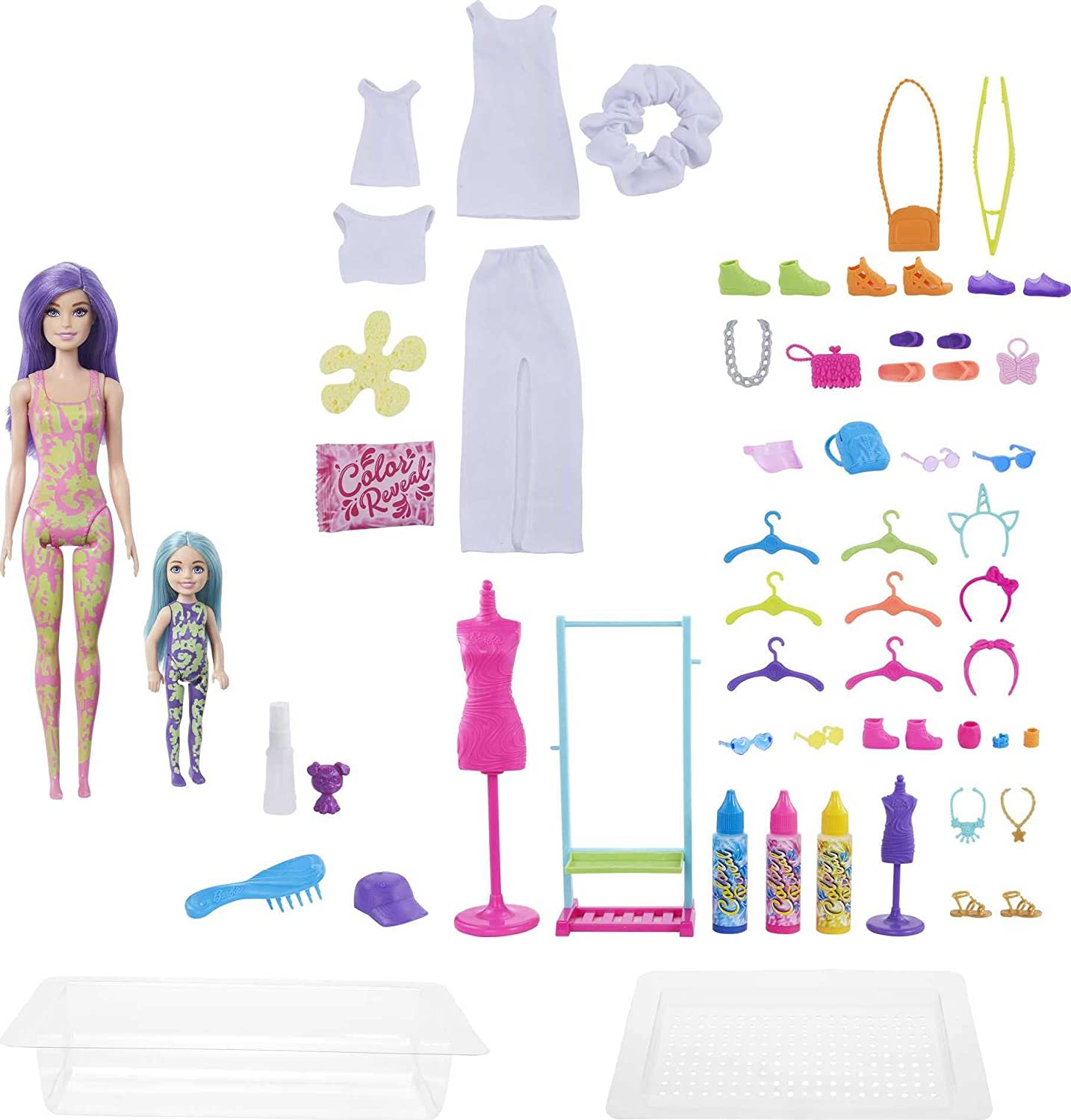 Barbie Color Reveal Totally Neon Fashions Doll