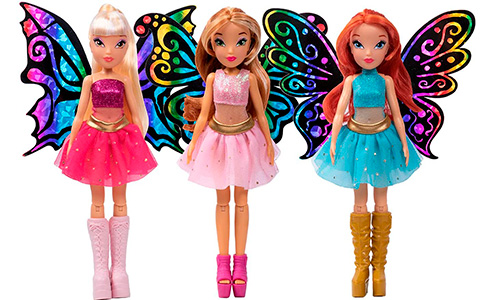 New Winx Club 2022 dolls: Bling the Wings, Hair Play, Mix and Make, Jeep playset and new basic dolls