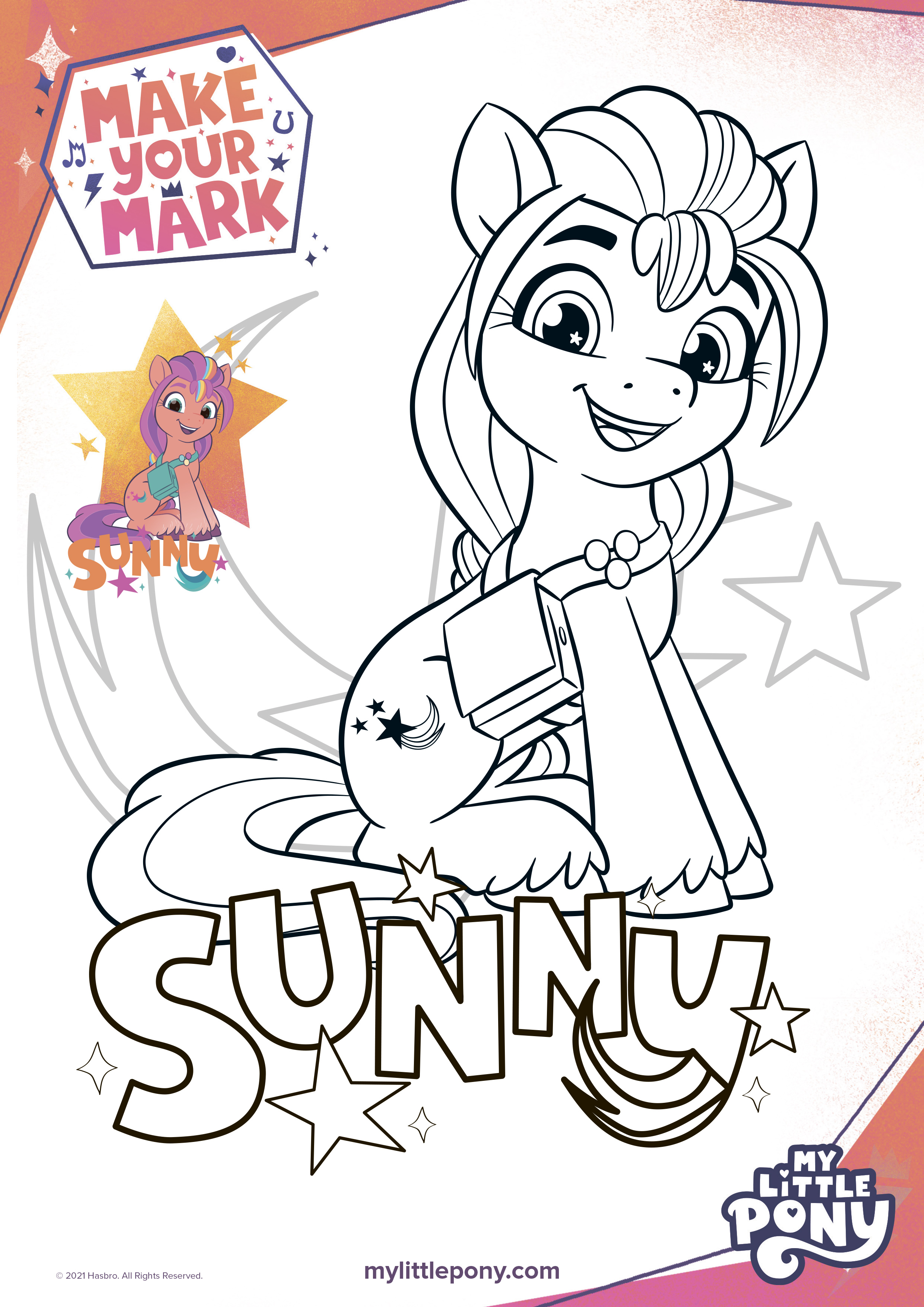 My Little Pony coloring page  Free Printable Coloring Pages