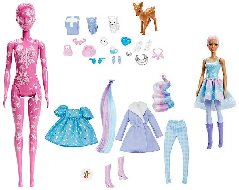 Barbie Color Reveal Advent Calendar 2022