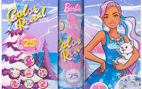 Barbie Color Reveal Advent Calendar 2022