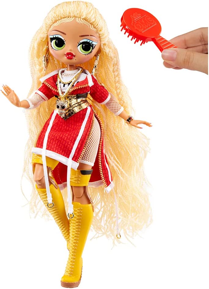 LOL OMG Fierce Swag doll stock images