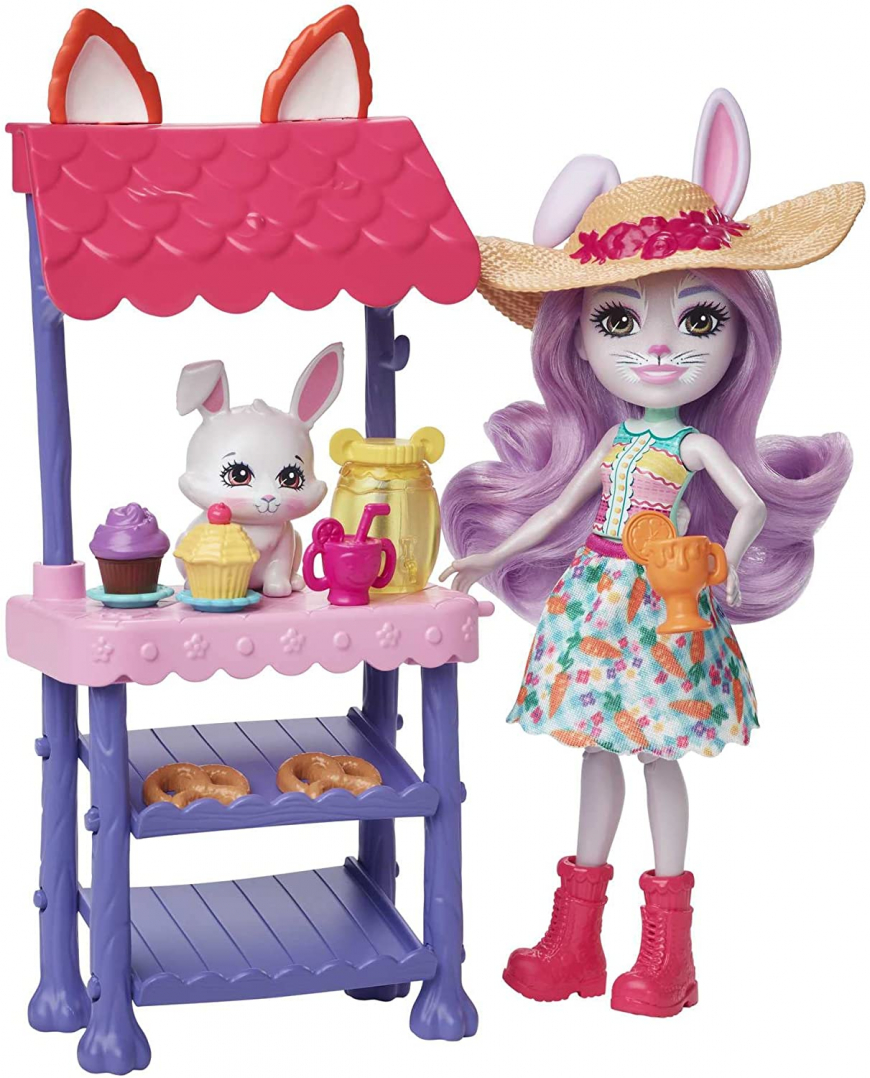 Enchantimals City Tails Bunny Farms Market