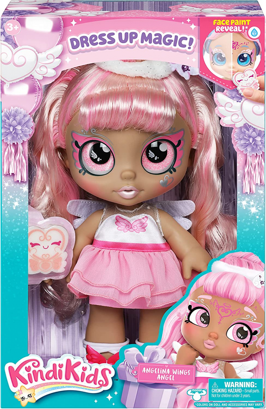 Kindi Kids Dress Up Magic Angelina Wings doll