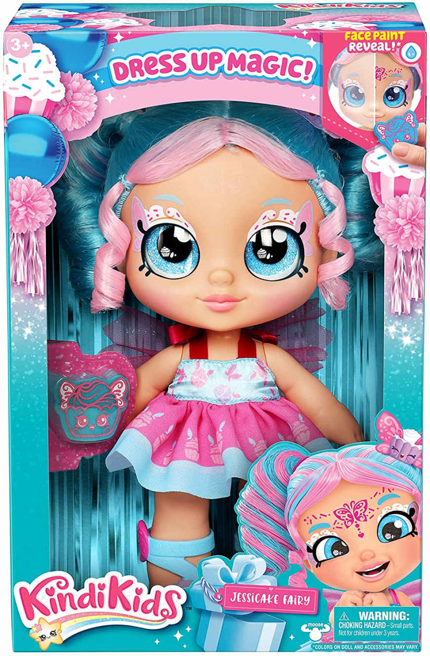 Kindi Kids Dress Up Magic Jessicake Fairy doll