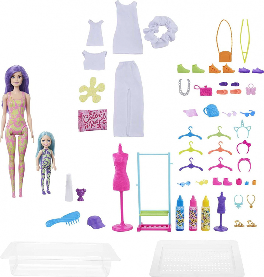 Barbie Color Reveal Tie Dye Fashion Maker