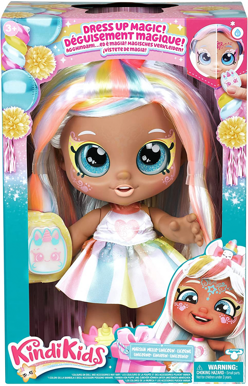 Kindi Kids Dress Up Marsha Mello Unicorn doll