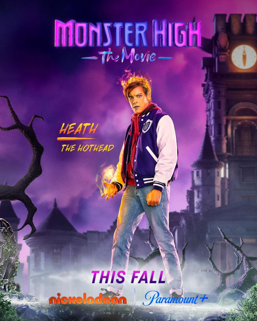 Monster High The Movie 2022 characters posters