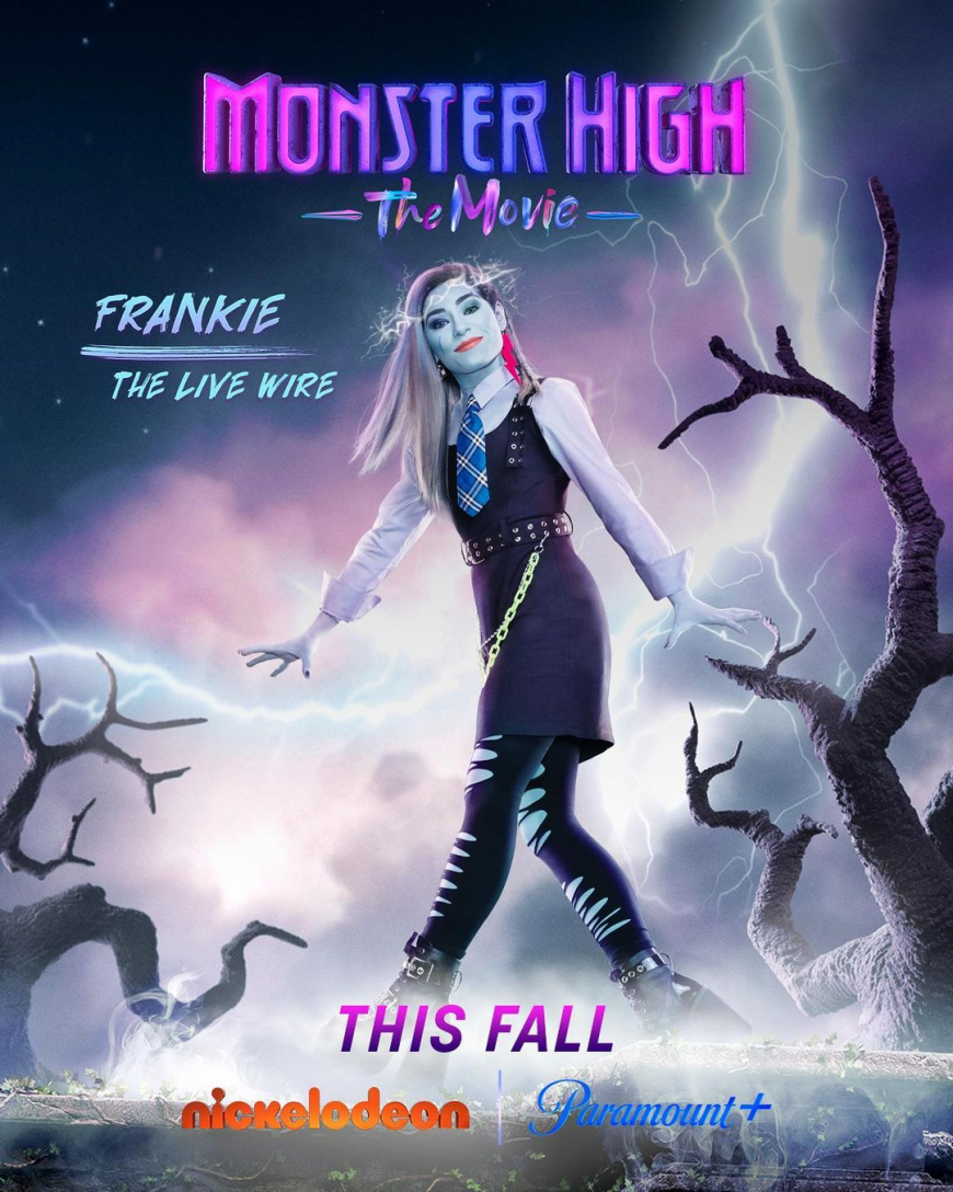 Monster High The Movie 2022 characters posters