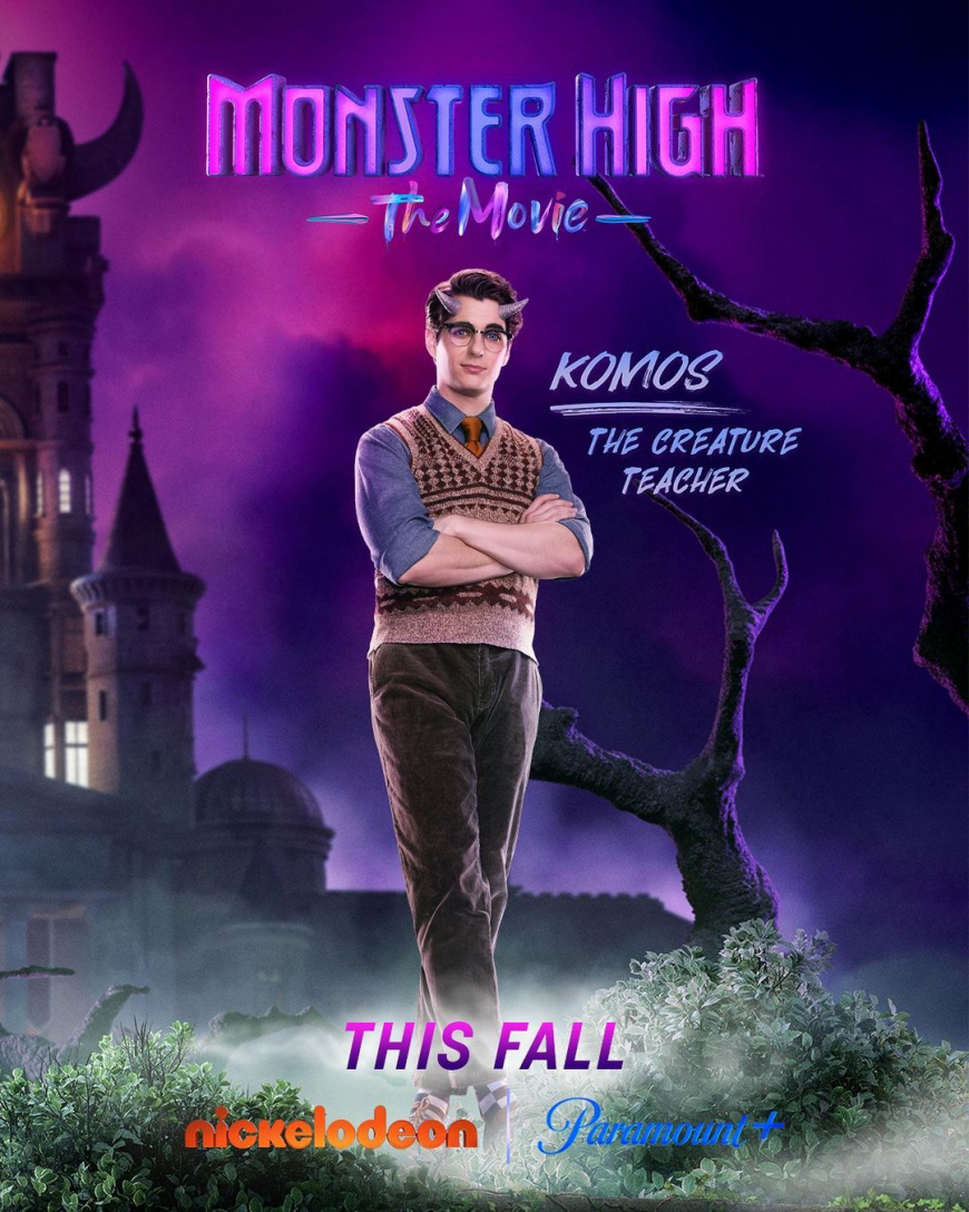 Monster High The Movie 2022 characters posters