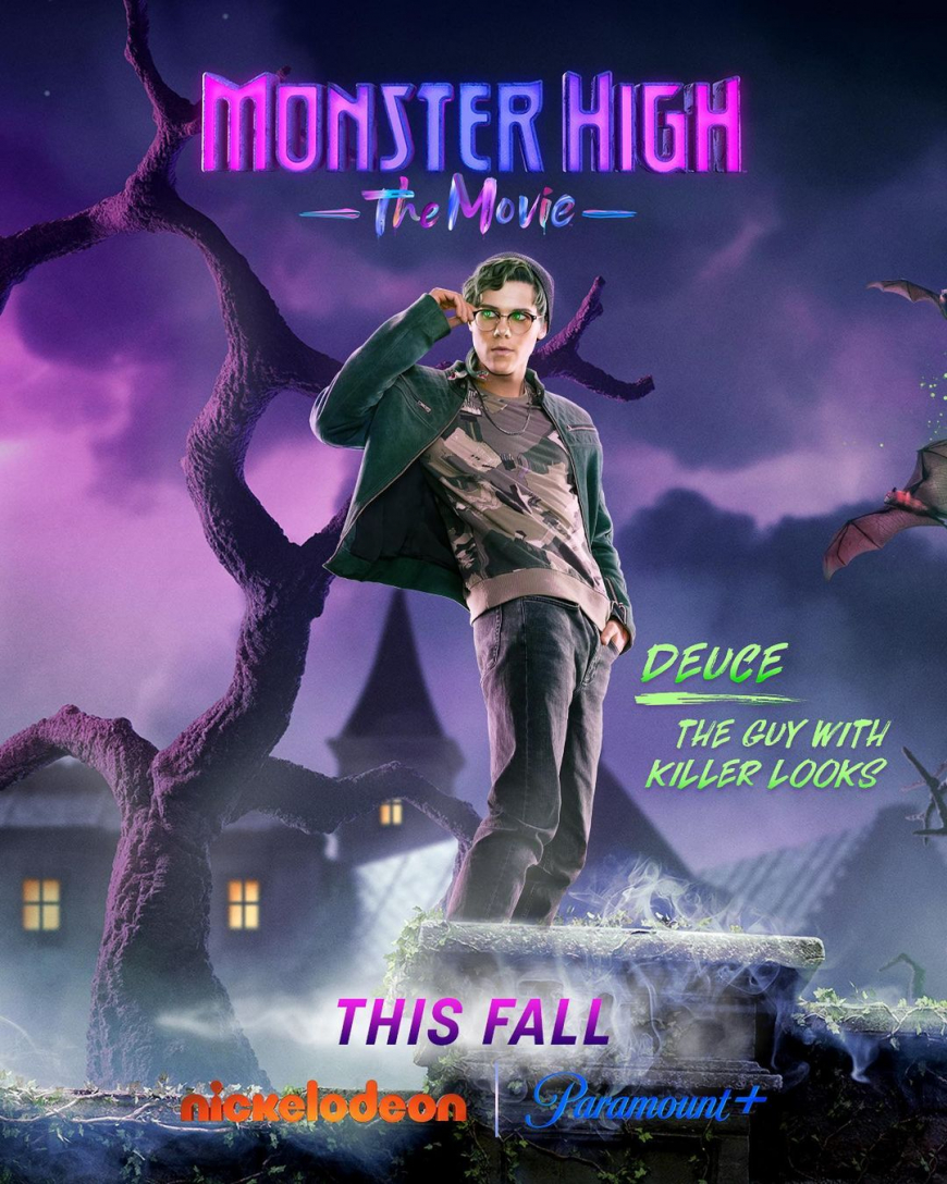 Monster High The Movie 2022 characters posters