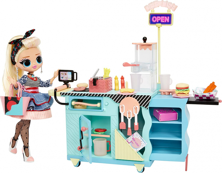 LOL OMG Diner playset with doll 2022
