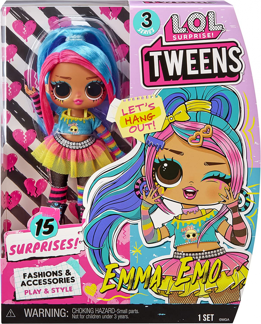 LOL Surprise Tweens Series 3 Emma Emo doll