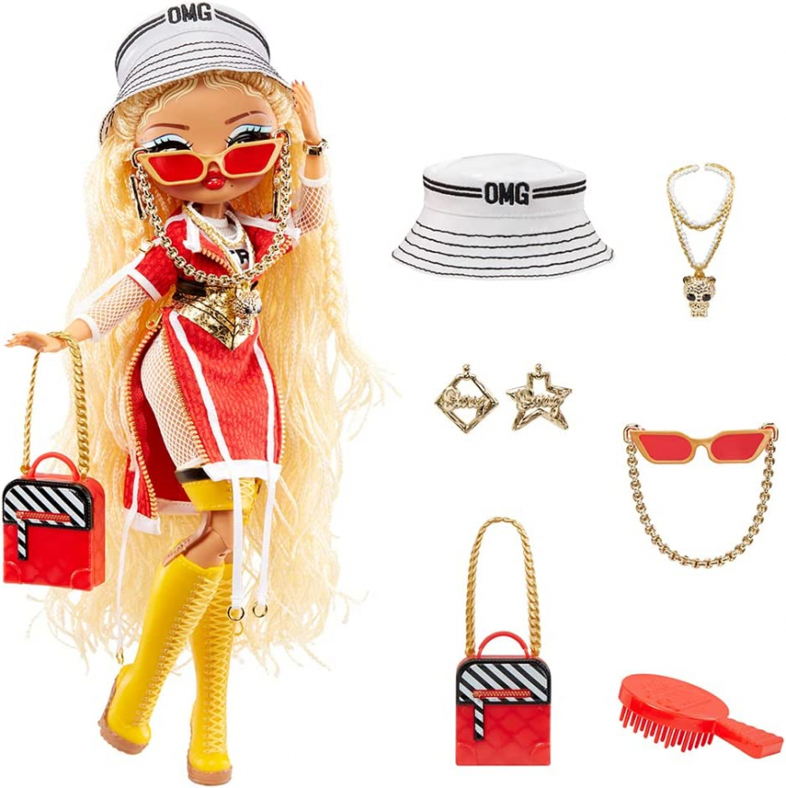 LOL OMG Fierce Swag doll stock images