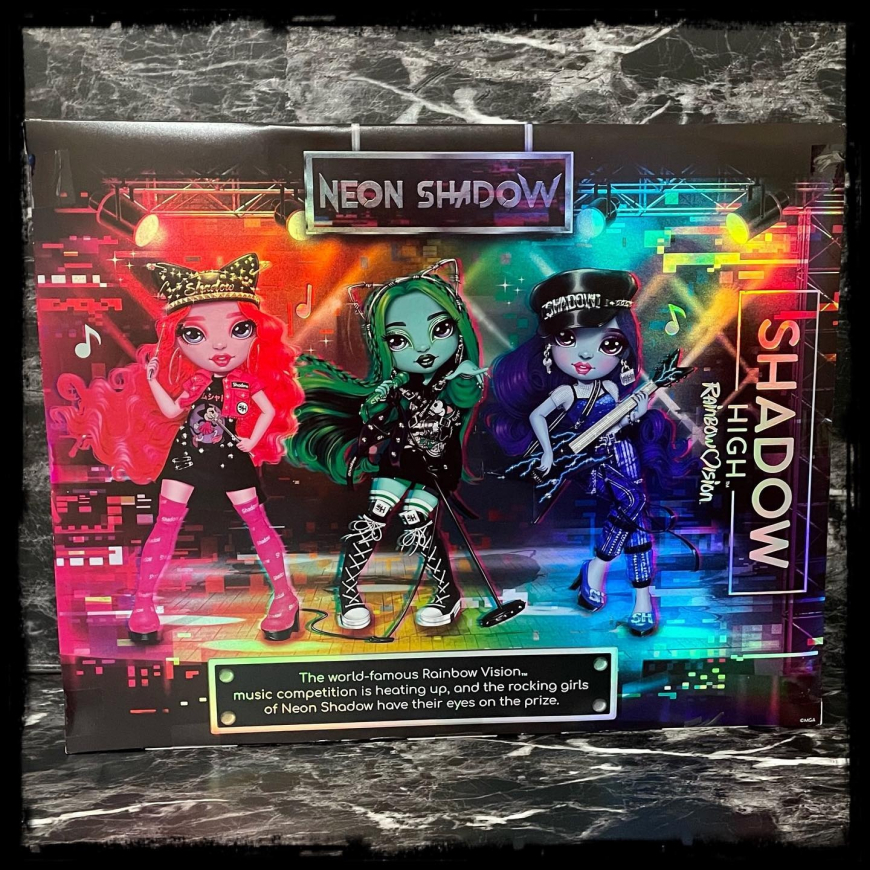 Rainbow Vision Shadow High Neon Shadow - Harley Limestone doll
