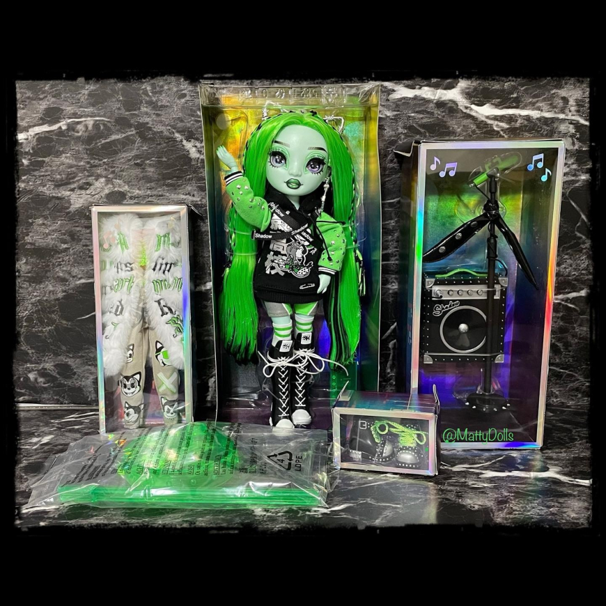 Rainbow Vision Shadow High Neon Shadow - Harley Limestone doll