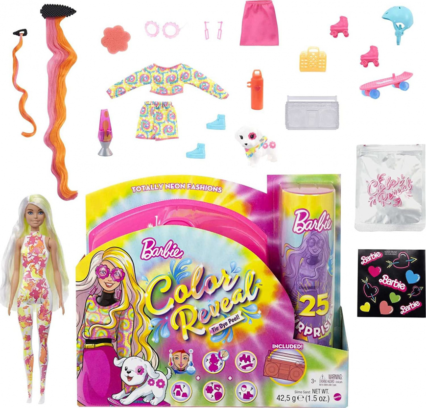 Barbie Color Reveal Totally Neon Series doll