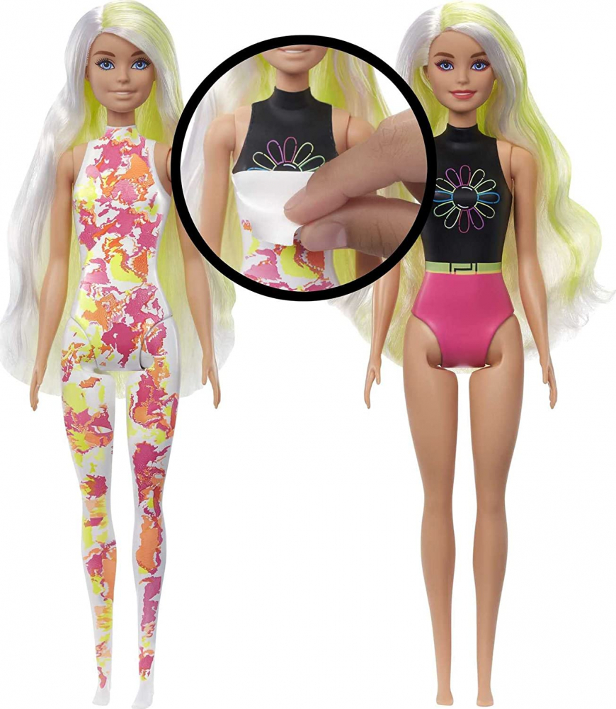 Barbie Color Reveal Totally Neon Series doll