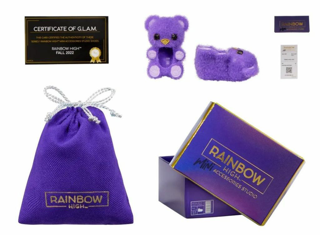  Rainbow High Mini Accessories Studio - 25+ Mystery Fashion  Shoes & Outfits for Dolls. Great Gift for Kids 6-12. : Toys & Games